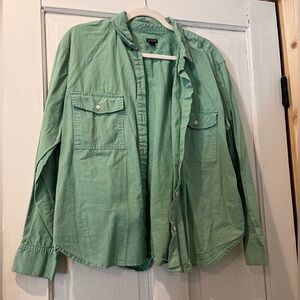 J. Crew Sage Green Shirt